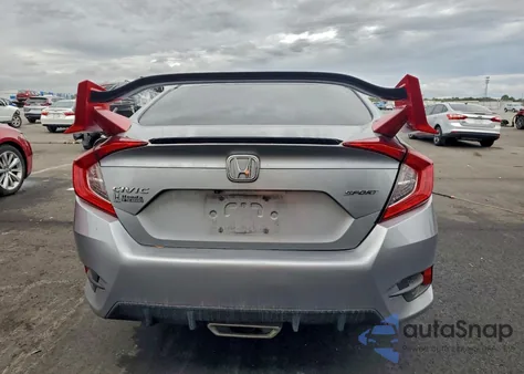 2020 Honda Civic Sport z USA, uszkodzony, nr VIN 2HGFC2F81LH517819